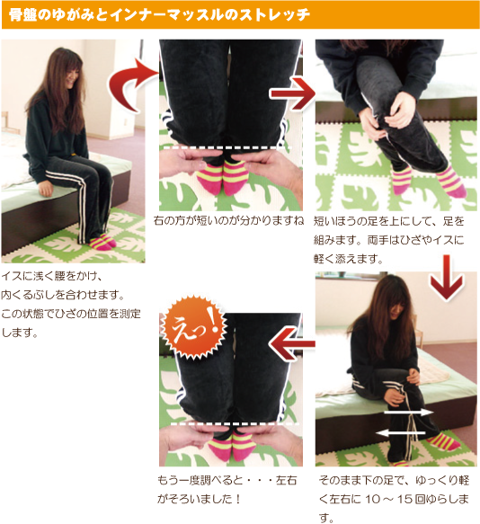 回復ストレッチ①